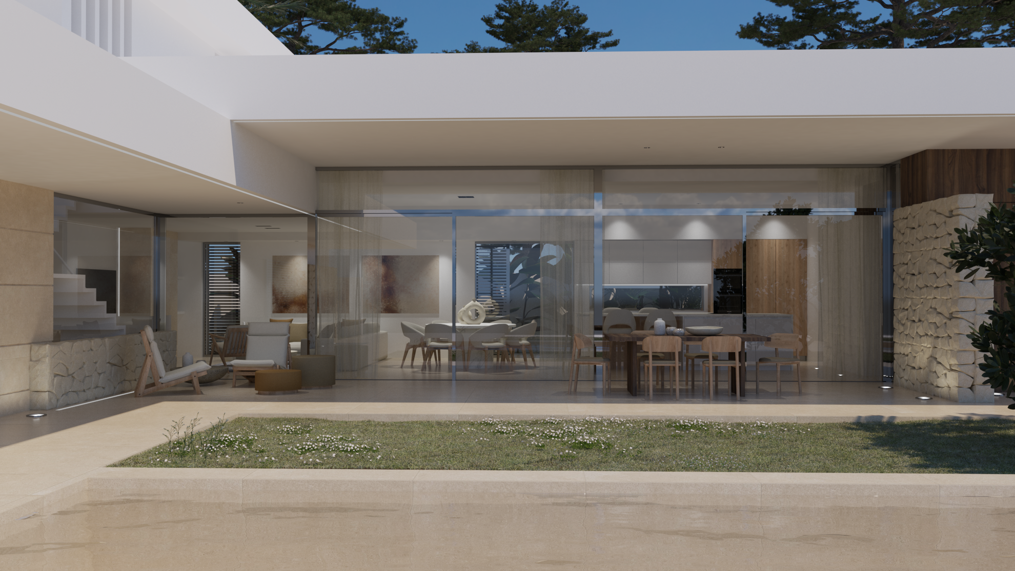 Render vivienda exterior vinaros